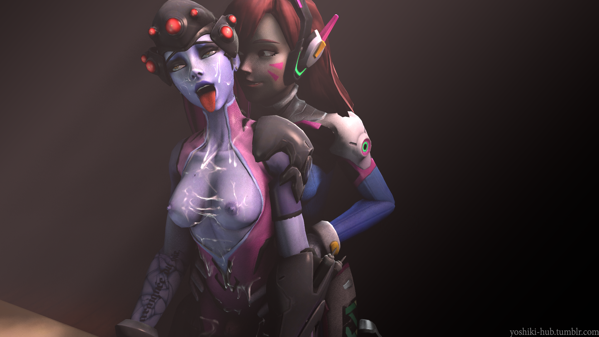Rule34 – If it exists, there is porn of it / hiroshi-yoshiki, d.va, widowmaker / 138451