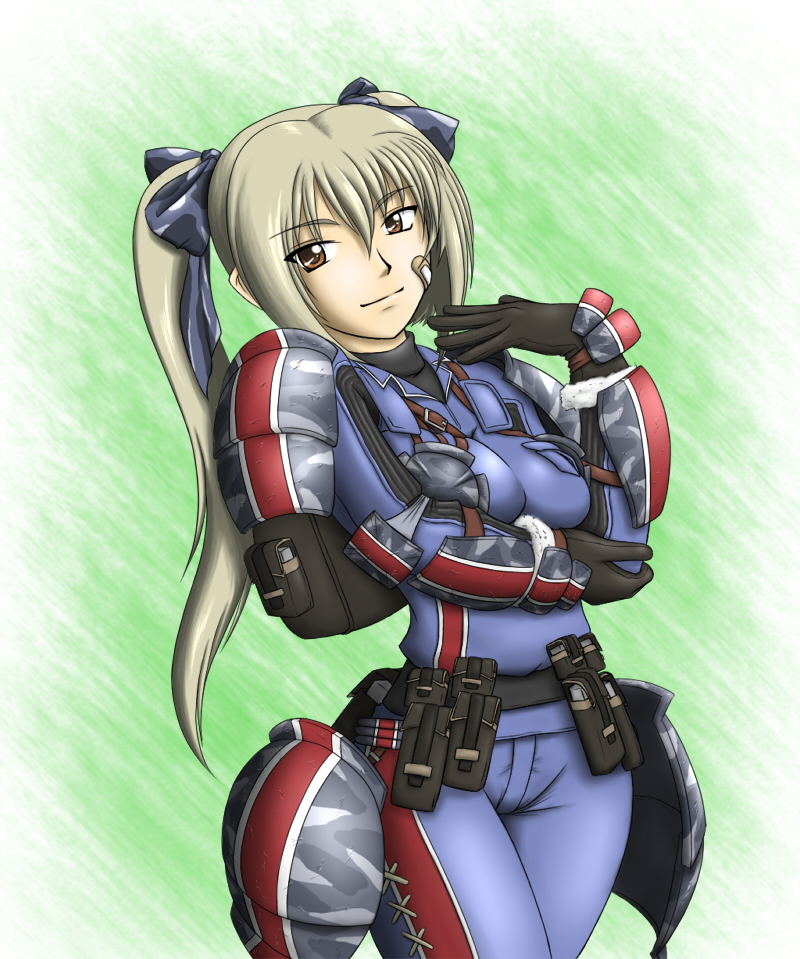 taro, taro (pixiv15952), edy nelson, senjou no valkyria, senjou no valkyria (series), senjou no valkyria 1, 00s, 1girl, bandaid, brown eyes, female focus, military, military uniform, short twintails, solo, twintails