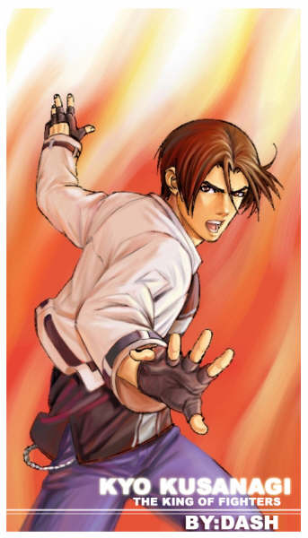 kusanagi kyou, snk, the king of fighters, tagme