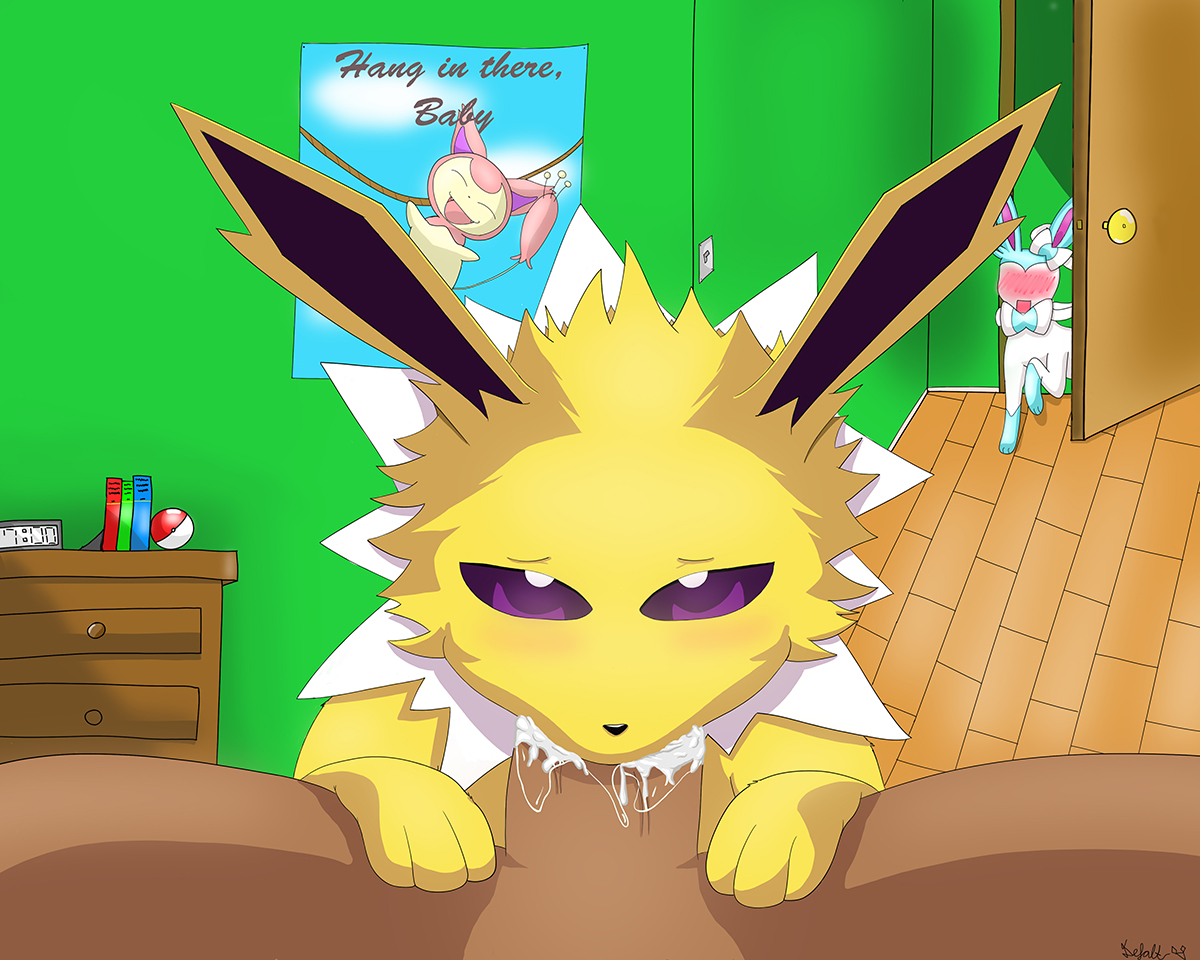 Rule34 – If it exists, there is porn of it / eeveelution, jolteon, sylveon / 138943