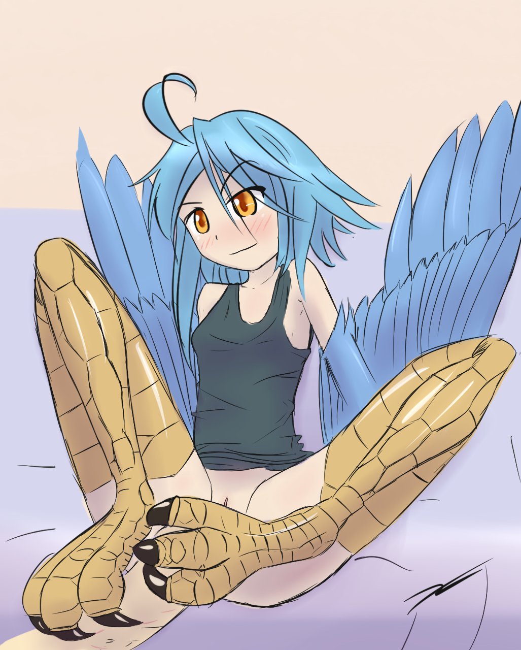 Rule34 – If it exists, there is porn of it / kamperkiller (artist), papi (monster musume) / 139386