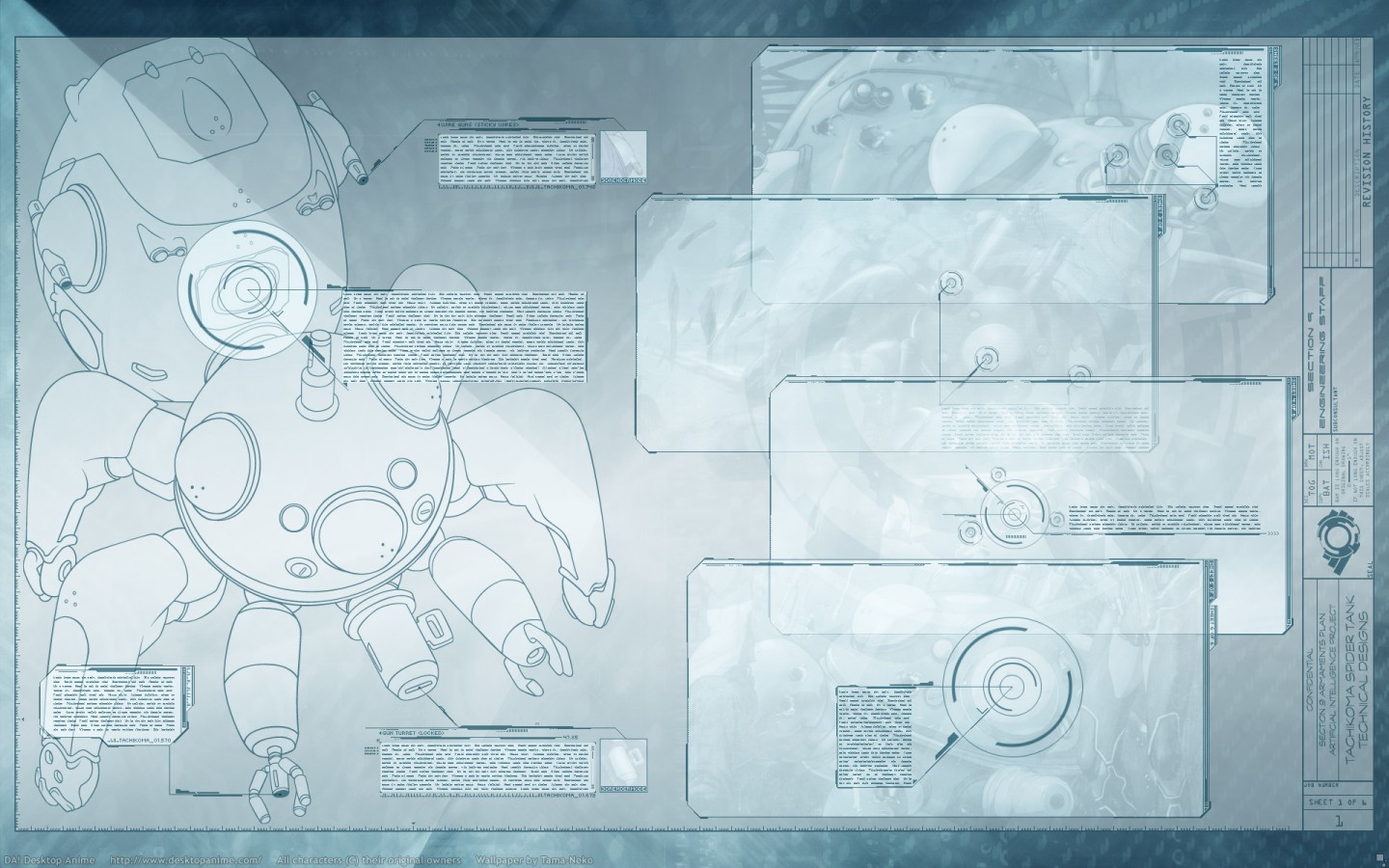 tachikoma, ghost in the shell, artist request, tagme, no humans