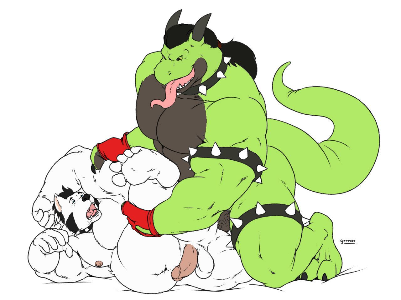 Rule34 – If it exists, there is porn of it / grisser, big, drag (character) / 140170