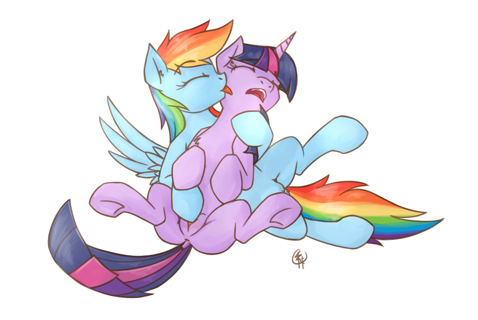 Rule34 – If it exists, there is porn of it / rainbow dash (mlp), twilight sparkle (mlp) / 140290