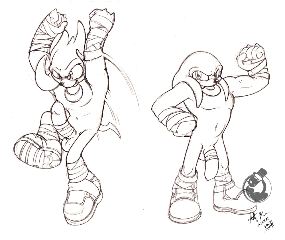 Rule34 – If it exists, there is porn of it / neokat, knuckles the echidna / 140338