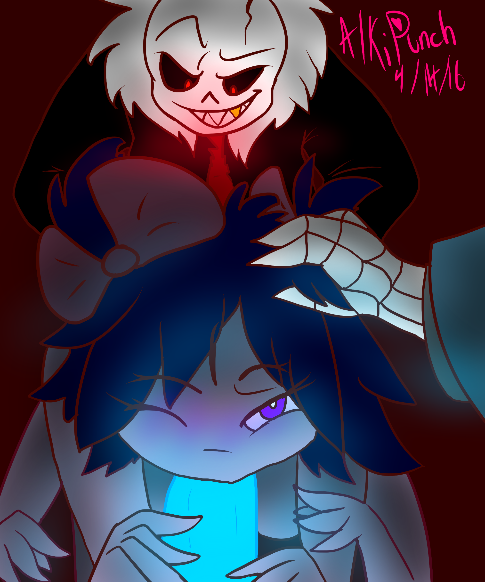 Rule34 – If it exists, there is porn of it / muffet, sans, underfell sans / 140452