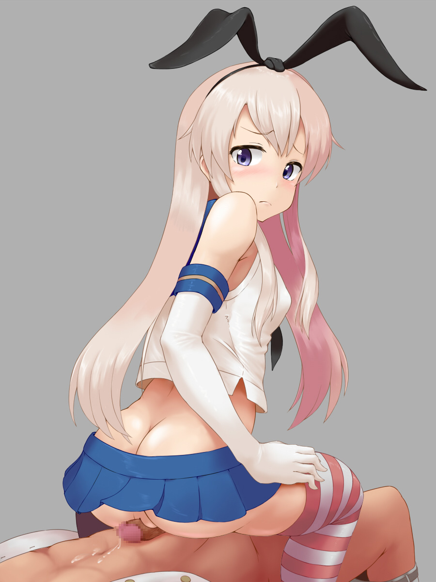 Rule34 – If it exists, there is porn of it / raseruta, admiral (kantai collection), shimakaze (kantai collection) / 140596