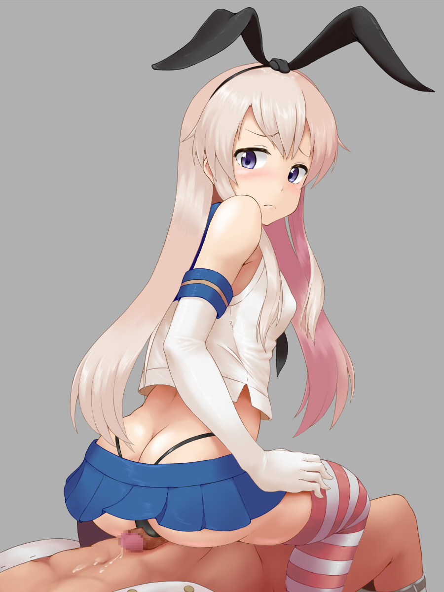 Rule34 – If it exists, there is porn of it / raseruta, admiral (kantai collection), shimakaze (kantai collection) / 140598