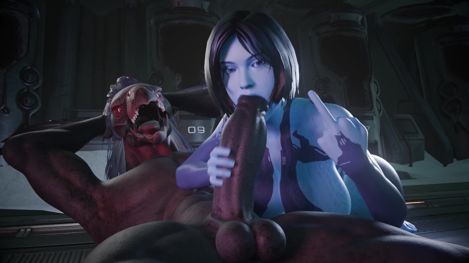 Rule34 – If it exists, there is porn of it / tyviania, cortana, skirmisher / 8660562