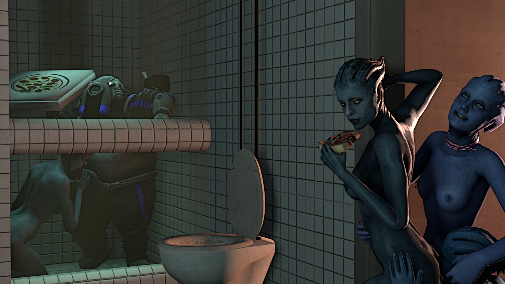Rule34 – If it exists, there is porn of it / knogg, asari, morinth, samara, volus / 141333