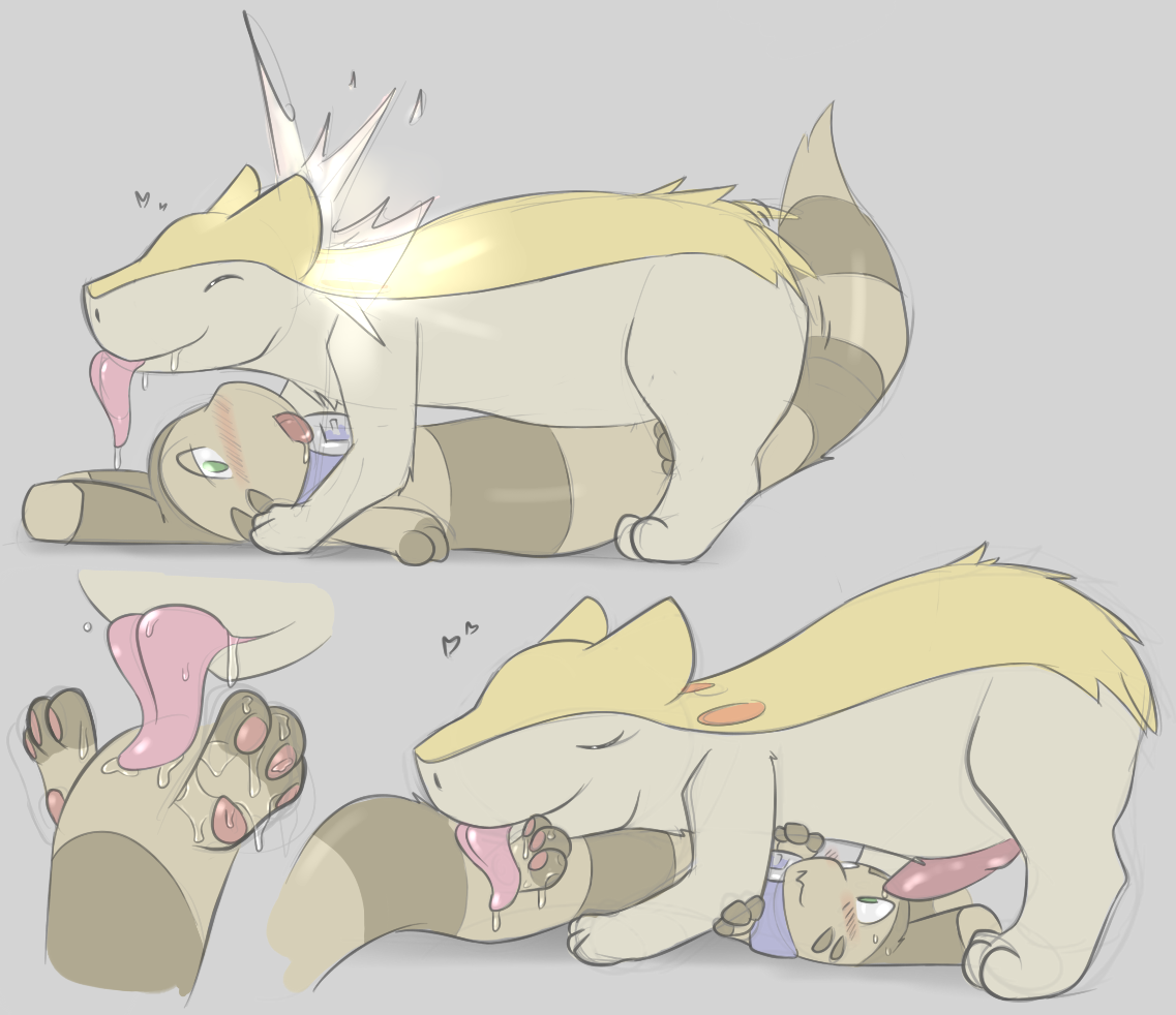 Rule34 – If it exists, there is porn of it / diorexity, zeetyphlosion, dio, eon, furret, typhlosion / 141444