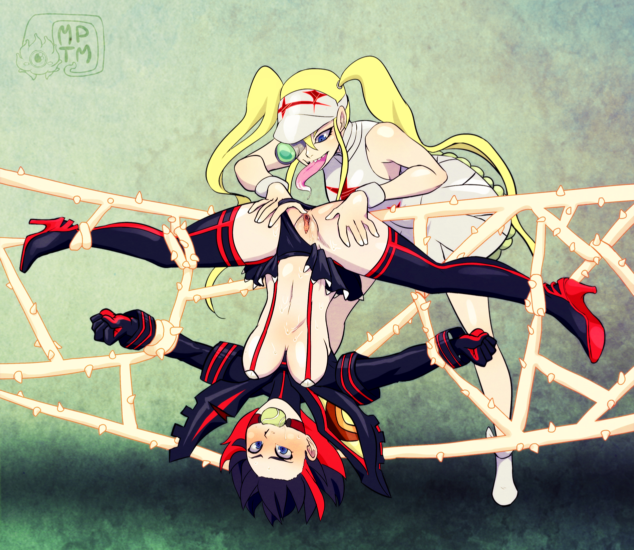Rule34 – If it exists, there is porn of it / my pet tentacle monster, hakodate omiko, matoi ryuuko, senketsu / 141466