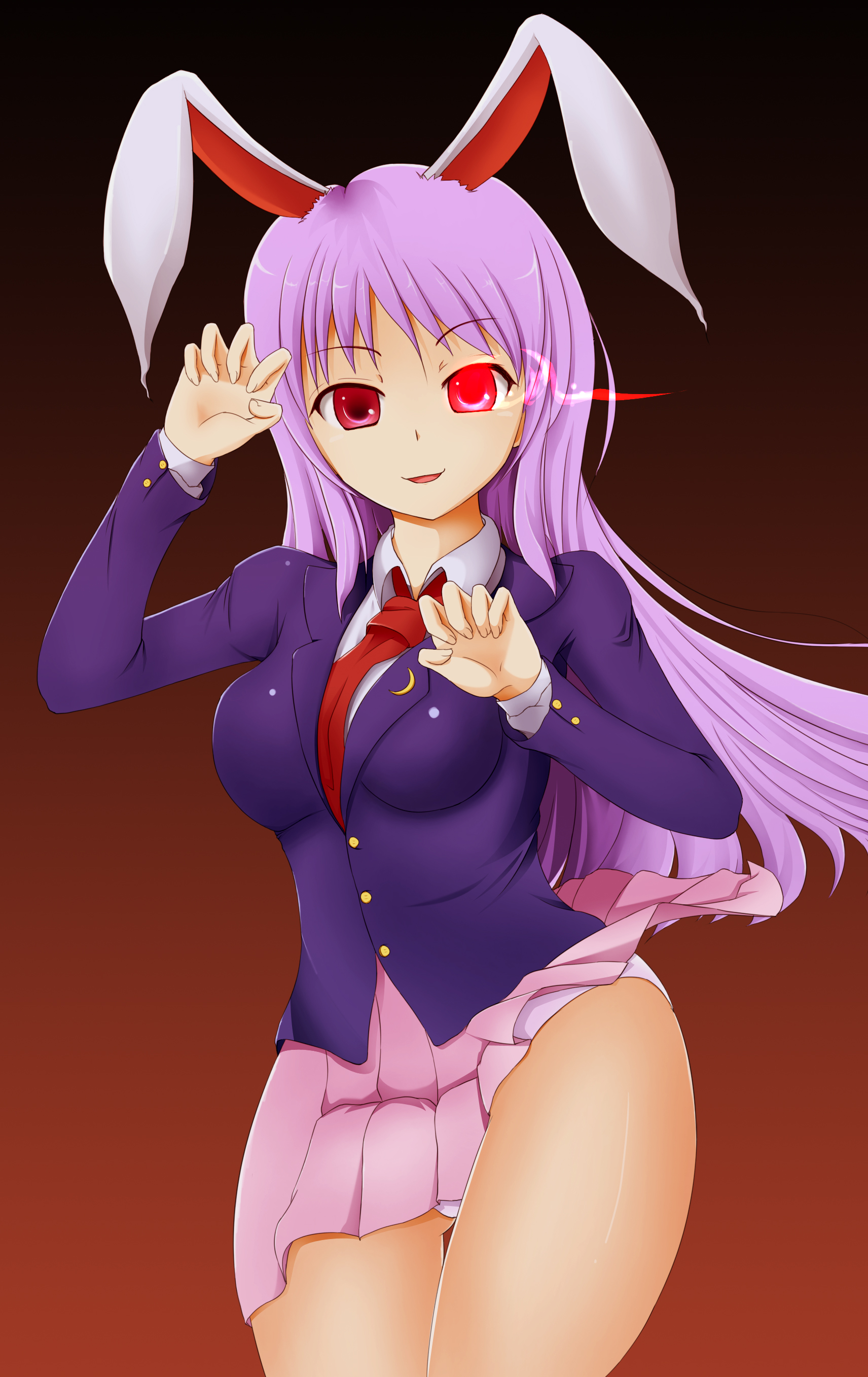 yottantan, yottin, reisen udongein inaba, touhou, absurdres, highres, 1girl, animal ears, female focus, rabbit ears, solo