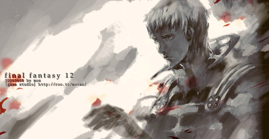 mos, rasler heios nabradia, final fantasy, final fantasy xii, 00s, 1boy, 2006, copyright name, male focus, solo