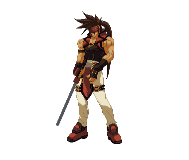 sol badguy, arc system works, guilty gear, guilty gear x, guilty gear xx, animated, animated gif, lowres, 1boy, explosion, fire, glowing, male focus, pixel art, solo, sword, transparent background, weapon