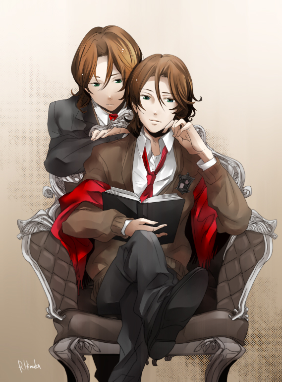 himuka roko, roko (artist), lockon stratos, lyle dylandy, neil dylandy, gundam, gundam 00, bad id, bad pixiv id, 00s, 2boys, male focus, multiple boys, siblings, twins