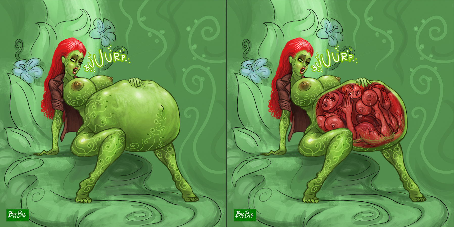 Rule34 – If it exists, there is porn of it / bigbigonda, catwoman, harley quinn, poison ivy / 142383