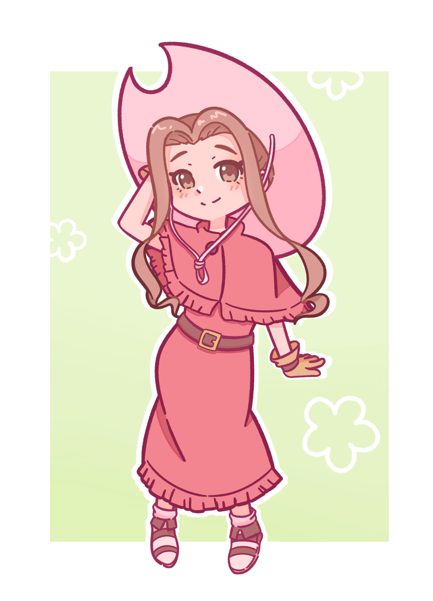 tachikawa mimi, digimon, belt, brown eyes, brown hair, gloves, haruodustlight, hat, long hair