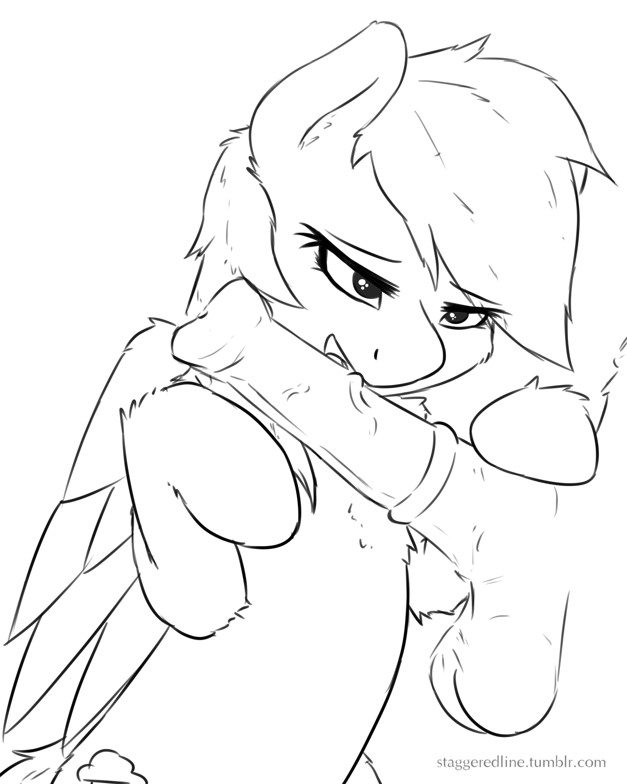 Rule34 – If it exists, there is porn of it / staggeredline, rainbow dash (mlp) / 142587
