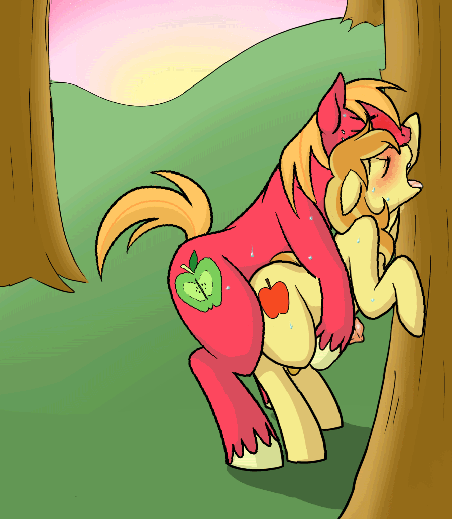 Rule34 – If it exists, there is porn of it / hasana-chan, big macintosh (mlp), braeburn / 142692