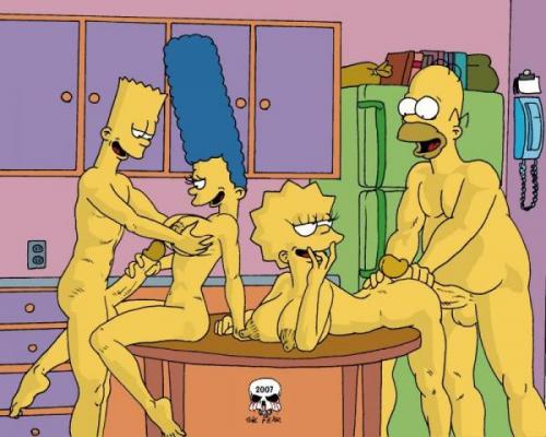 Rule34 – If it exists, there is porn of it / the fear, bart simpson, homer simpson, lisa simpson, marge simpson / 143013