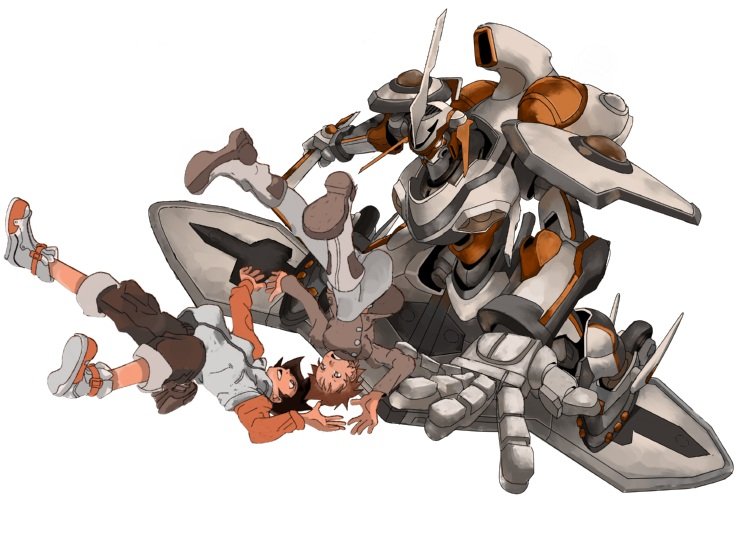30ml, eureka (eureka seven), renton thurston, eureka seven, eureka seven (series), bad id, bad pixiv id, 00s, boots, falling, lfo