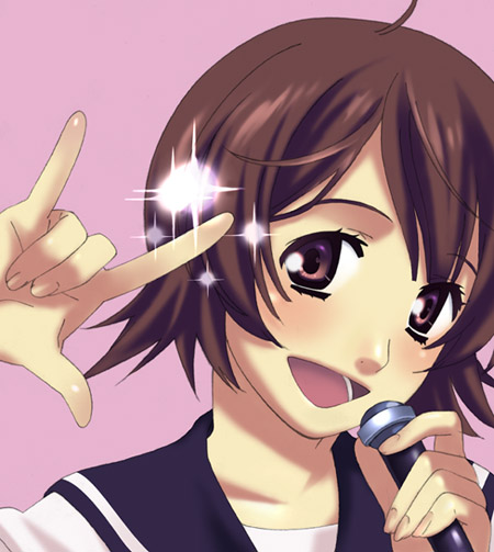 tsuchimiya kagura, ga-rei, ga-rei zero, macross, macross frontier, m/, microphone, parody, seikan hikou, solo