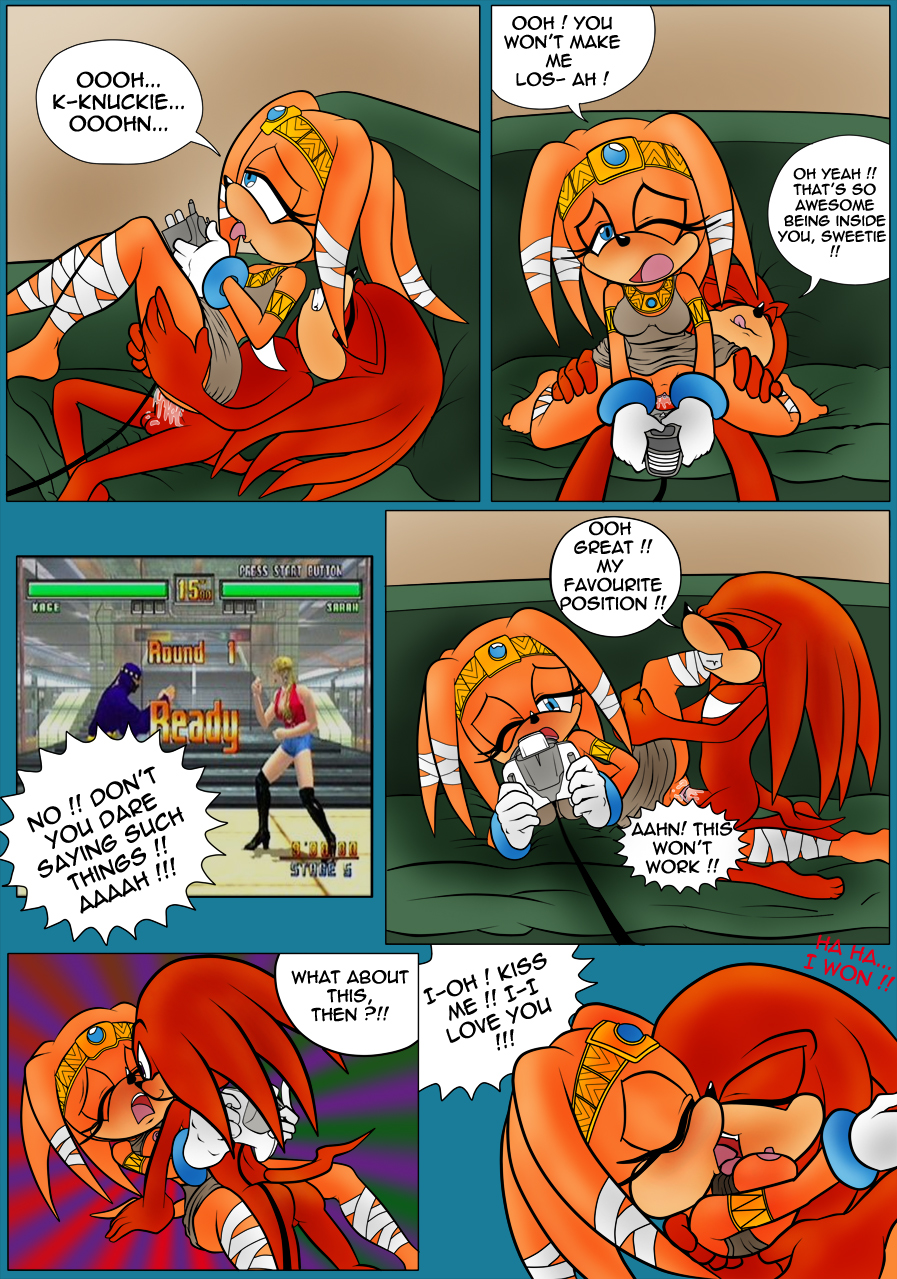 Rule34 – If it exists, there is porn of it / raianonzika, knuckles the echidna, tikal the echidna / 143348