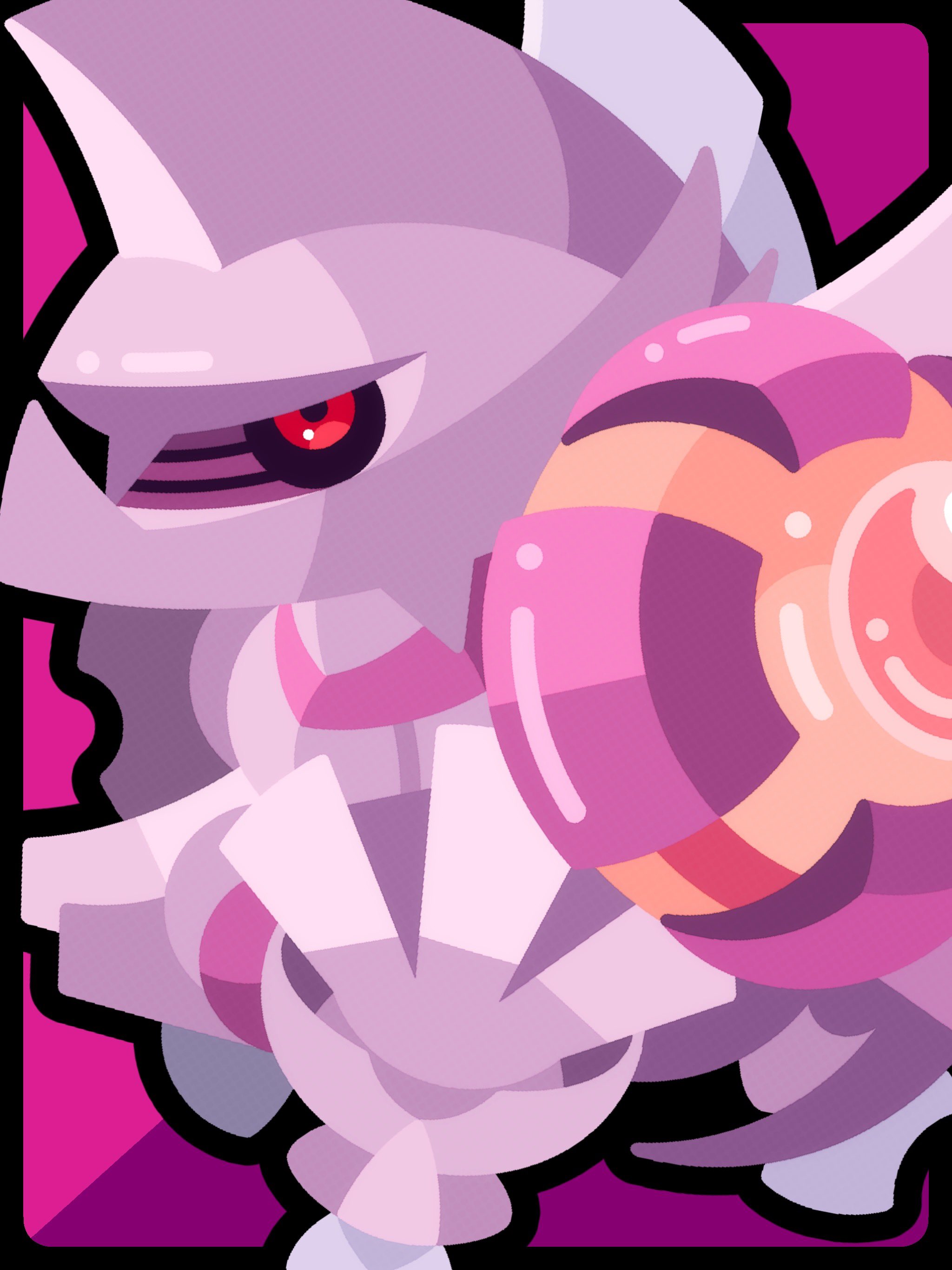 shichi (7cube ori), palkia, palkia (origin), nintendo, pokemon, pokemon legends: arceus, absurdres, highres, black sclera, centauroid, colored sclera, gen 4 pokemon, legendary pokemon, looking at viewer, no humans, pokemon (creature), pokemon focus, red eyes, solo, taur