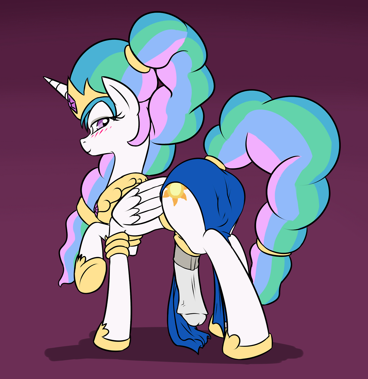 Rule34 – If it exists, there is porn of it / vulapa, princess celestia (mlp) / 143484