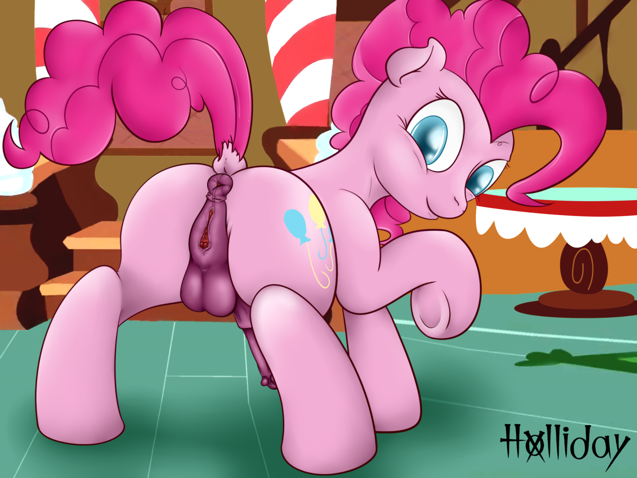 Rule34 – If it exists, there is porn of it / holliday (artist), pinkie pie (mlp) / 143529