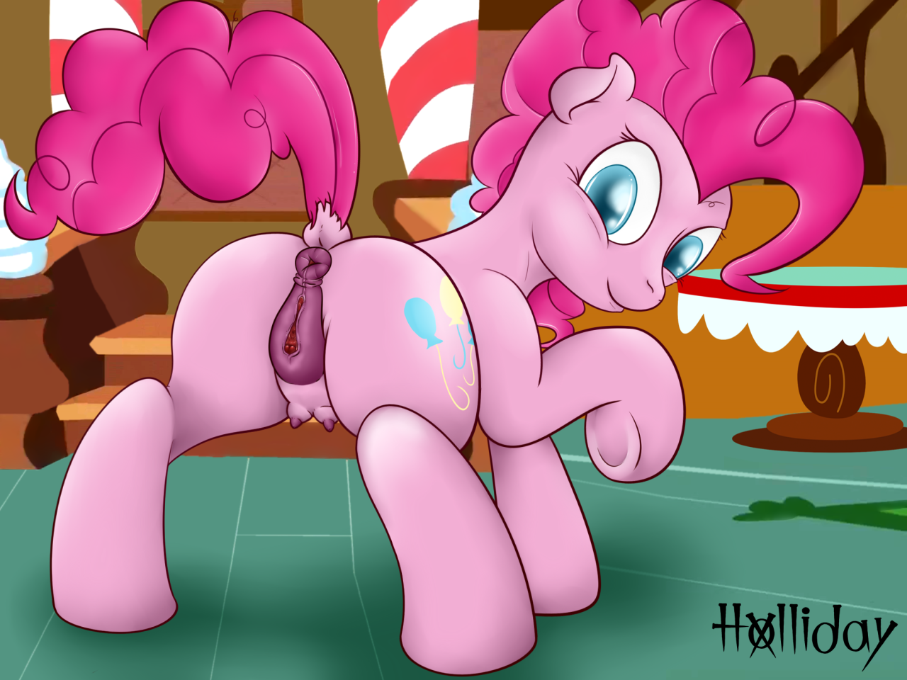 Rule34 – If it exists, there is porn of it / holliday (artist), pinkie pie (mlp) / 143534