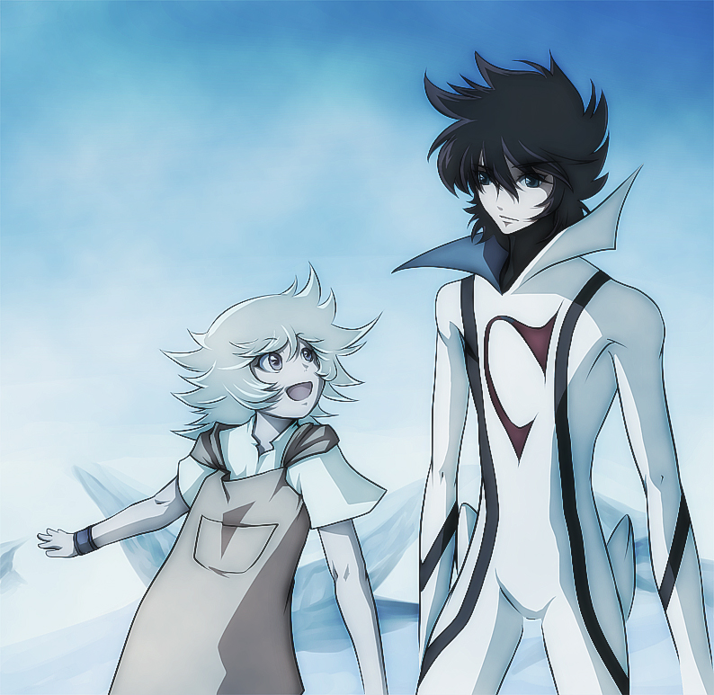 mozuku, casshern, ringo (casshern sins), casshern (series), casshern sins, bad id, bad pixiv id, 00s, 1boy, 1girl