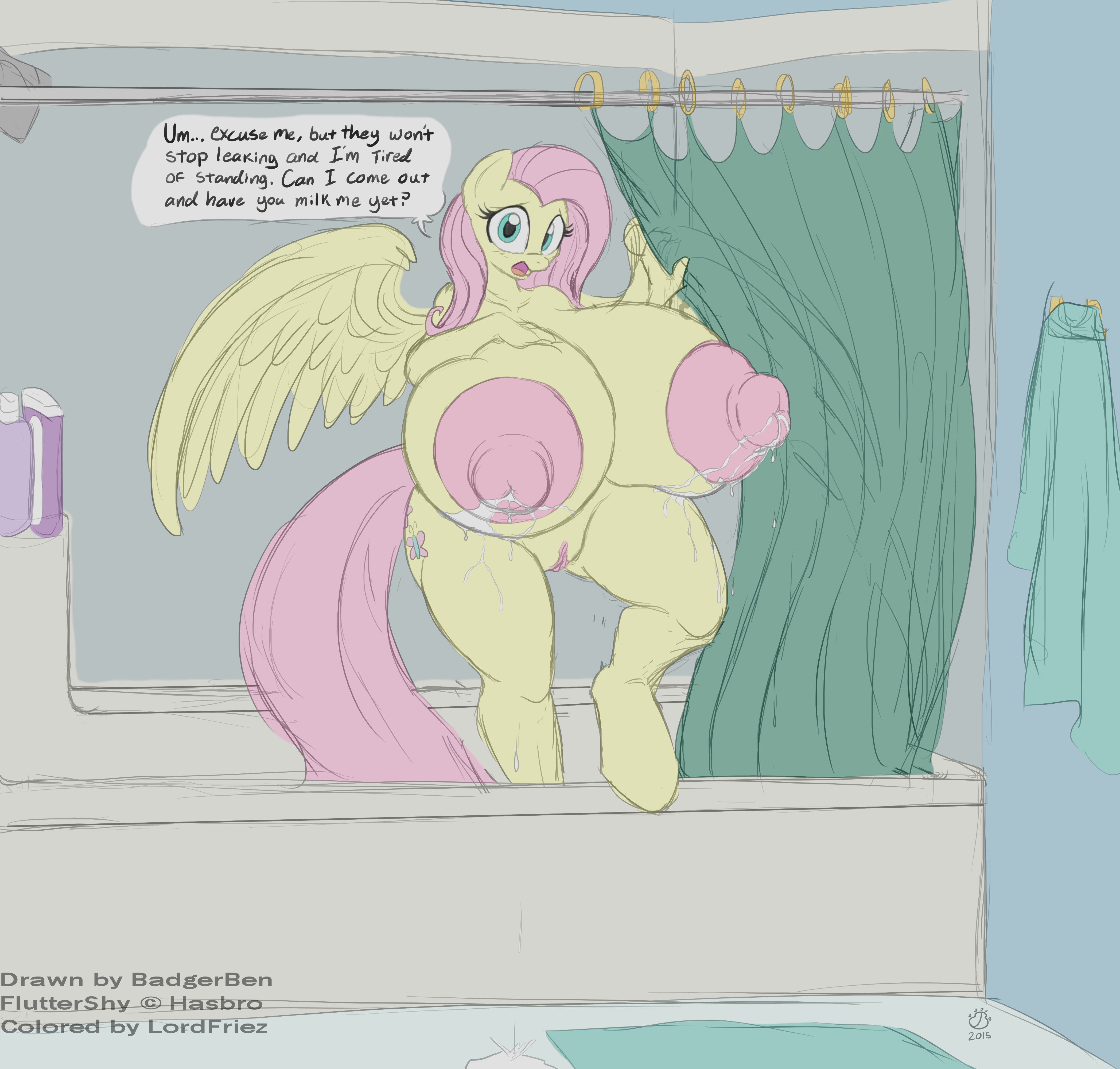 Rule34 – If it exists, there is porn of it / badgerben, lordfriez, fluttershy (mlp) / 143978