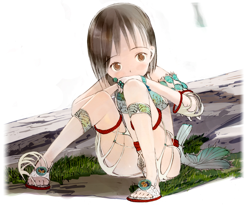 okama, original, 1girl, female focus, panties, pantyshot, solo, underwear