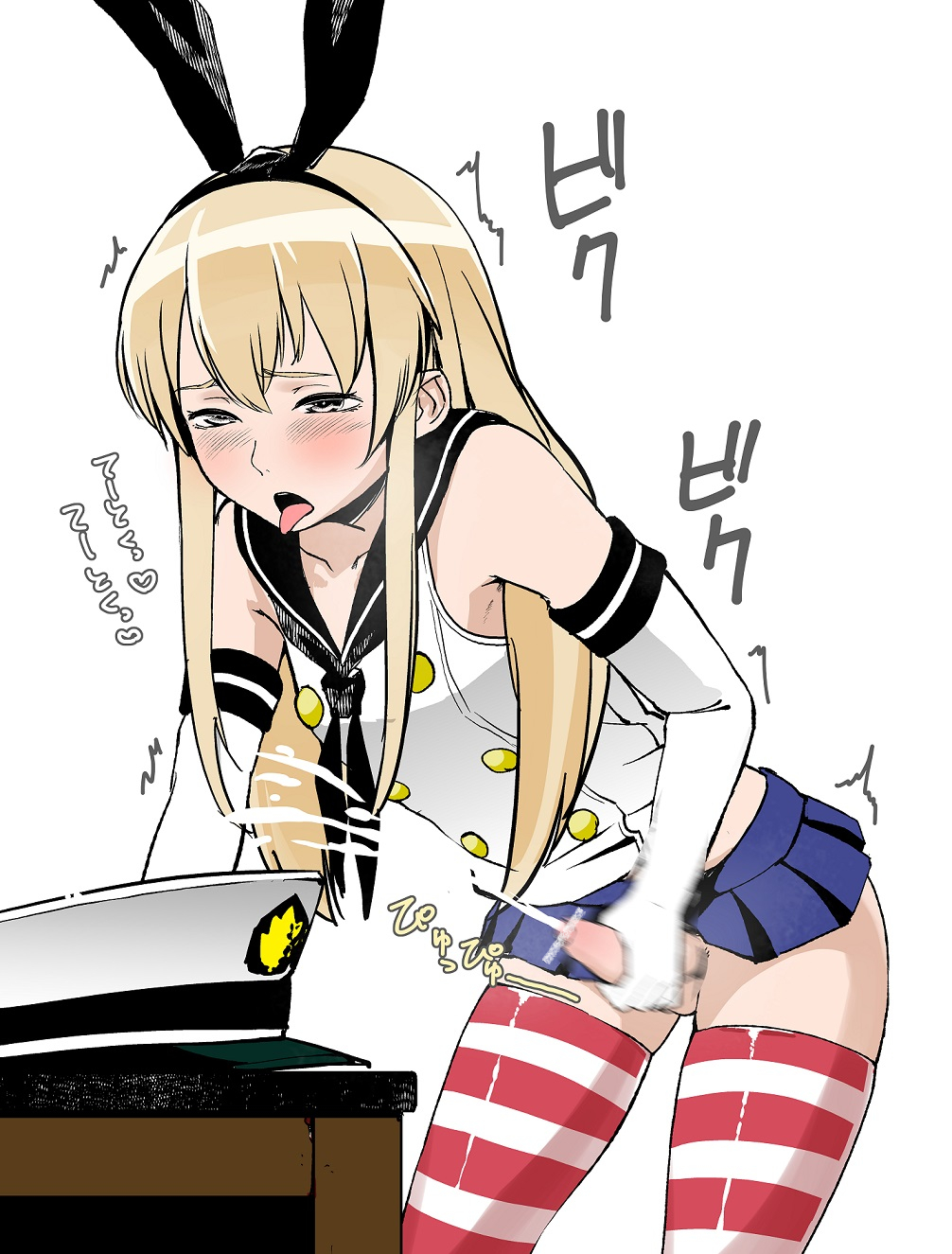 Rule34 – If it exists, there is porn of it / kitou sakeru, shimakaze (kantai collection) / 144035
