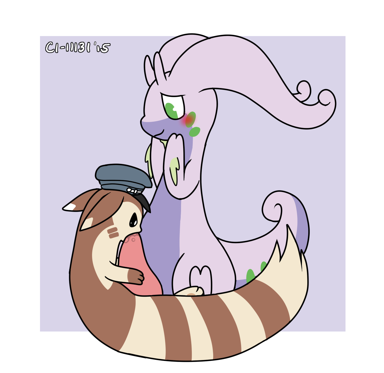 Rule34 – If it exists, there is porn of it / c1-11131, furret, goodra / 144517