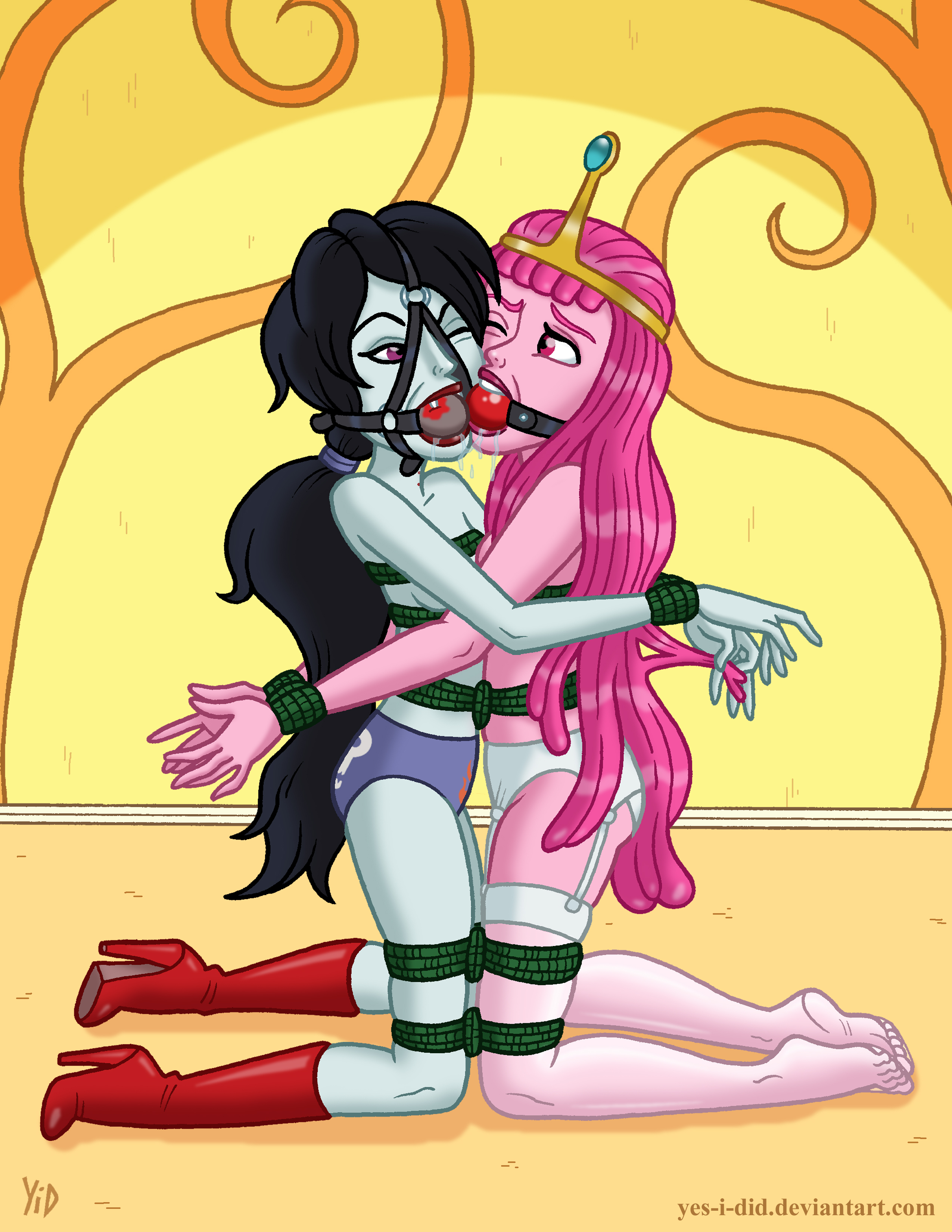 Rule34 – If it exists, there is porn of it / yes i did, marceline, princess bubblegum / 144548