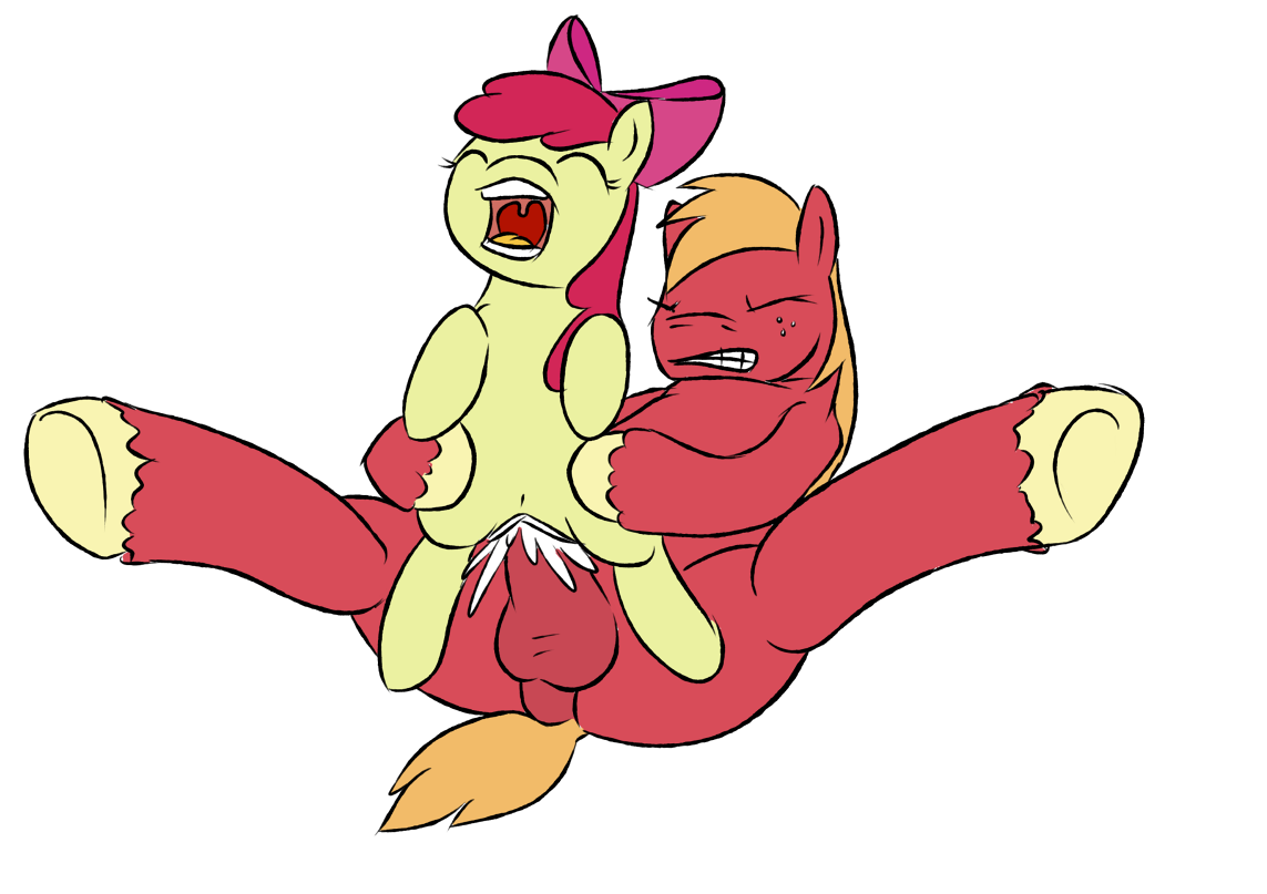Rule34 – If it exists, there is porn of it / cynicalmoose, apple bloom (mlp), big macintosh, cutie mark crusaders / 145076