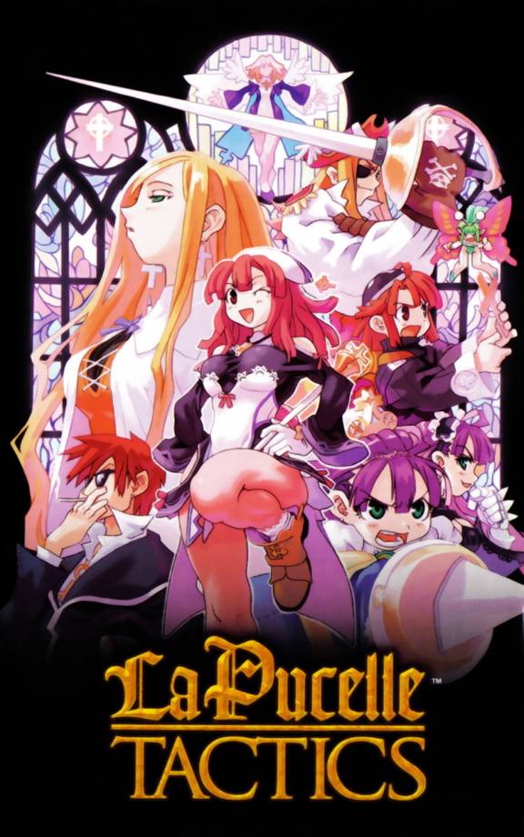 alouette (la pucelle), croix raoul, culotte, eclair (kiddy grade), eclair (la pucelle), homard, prier, la pucelle, nippon ichi, 2boys, 6+girls, fairy, multiple boys, multiple girls, pantyhose