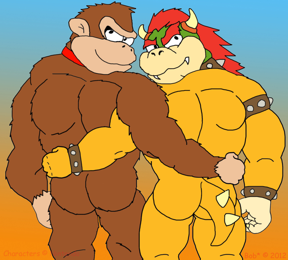 Rule34 – If it exists, there is porn of it / bowser, donkey kong, kong, koopa / 145857