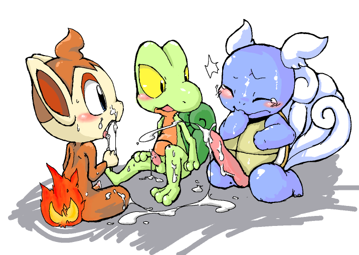 Rule34 – If it exists, there is porn of it / doneru, chimchar, treecko, wartortle / 145907