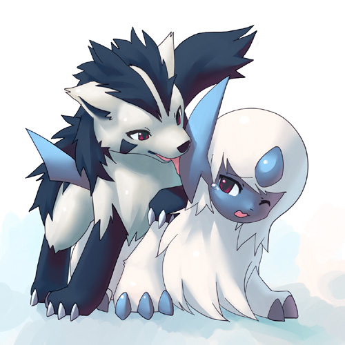 Rule34 – If it exists, there is porn of it / absol, mightyena / 145929