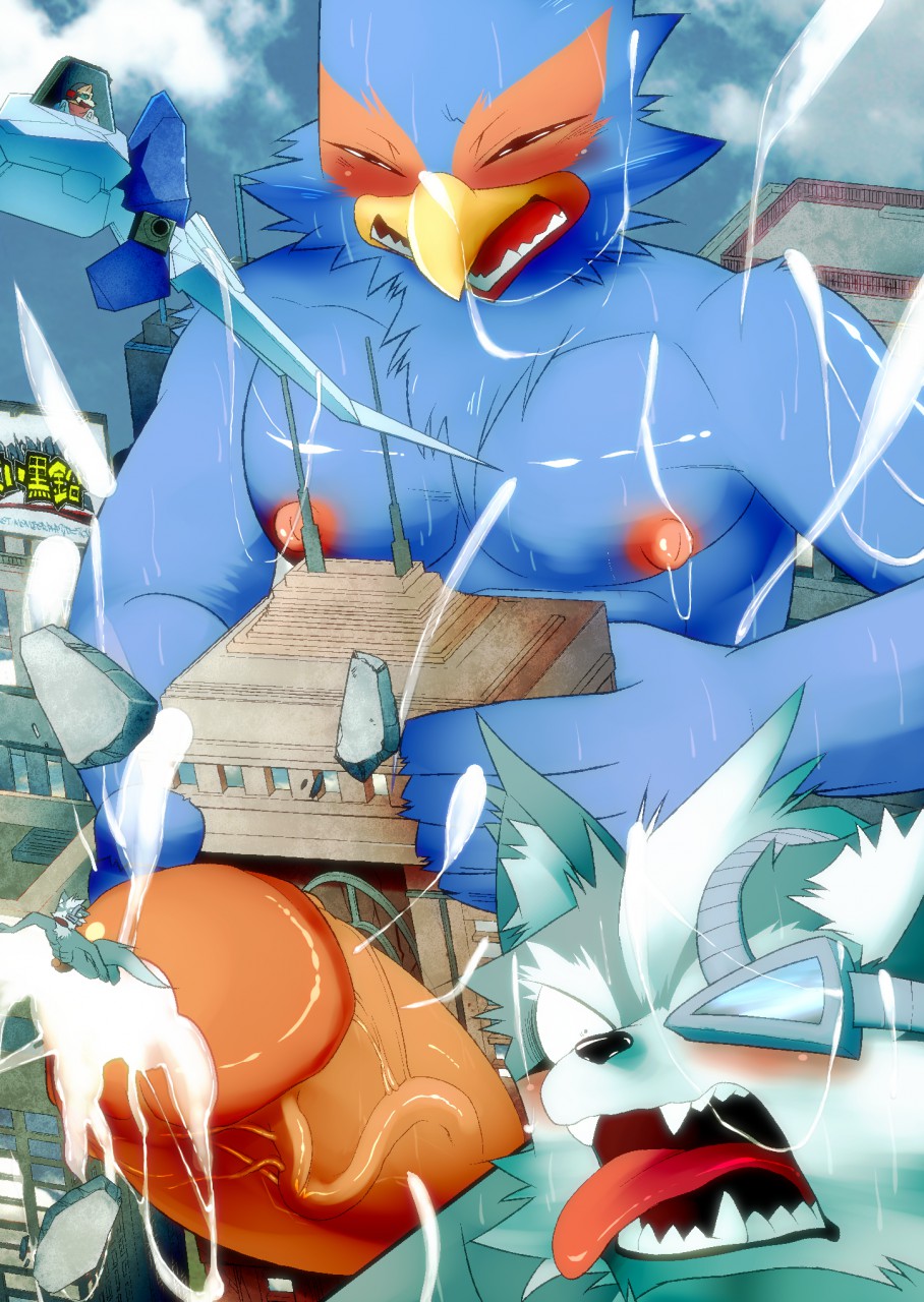 Rule34 – If it exists, there is porn of it / ekatarafu, エカタラフ, falco lombardi, fox mccloud / 146112