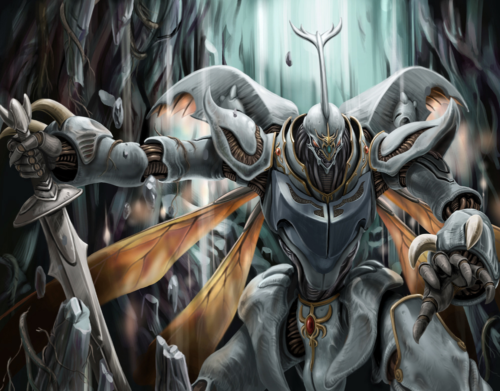 dorasu, sirbine, aura battler dunbine tale of the neo byston well, seisenshi dunbine, seisenshi dunbine: new story of aura battler dunbine, 1980s (style), armor, backlighting, cave, cowboy shot, holding, holding sword, holding weapon, light rays, looking at viewer, mecha, mechanical wings, no humans, oldschool, outstretched arm, red eyes, retro artstyle, robot, rock, standing, sword, unsheathed, weapon, wings