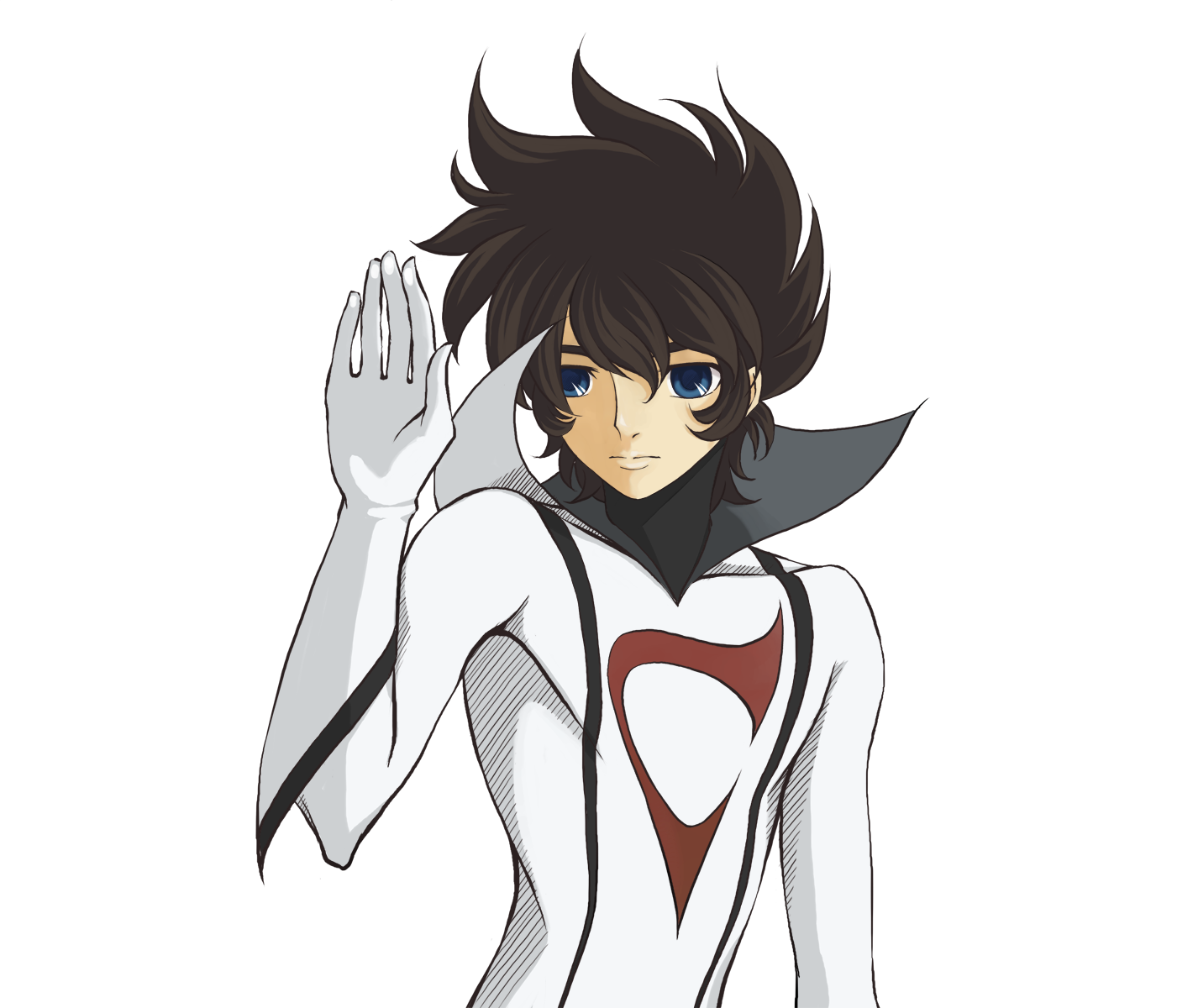 casshern, casshern (series), casshern sins, highres, 00s, 1boy, male focus, transparent background