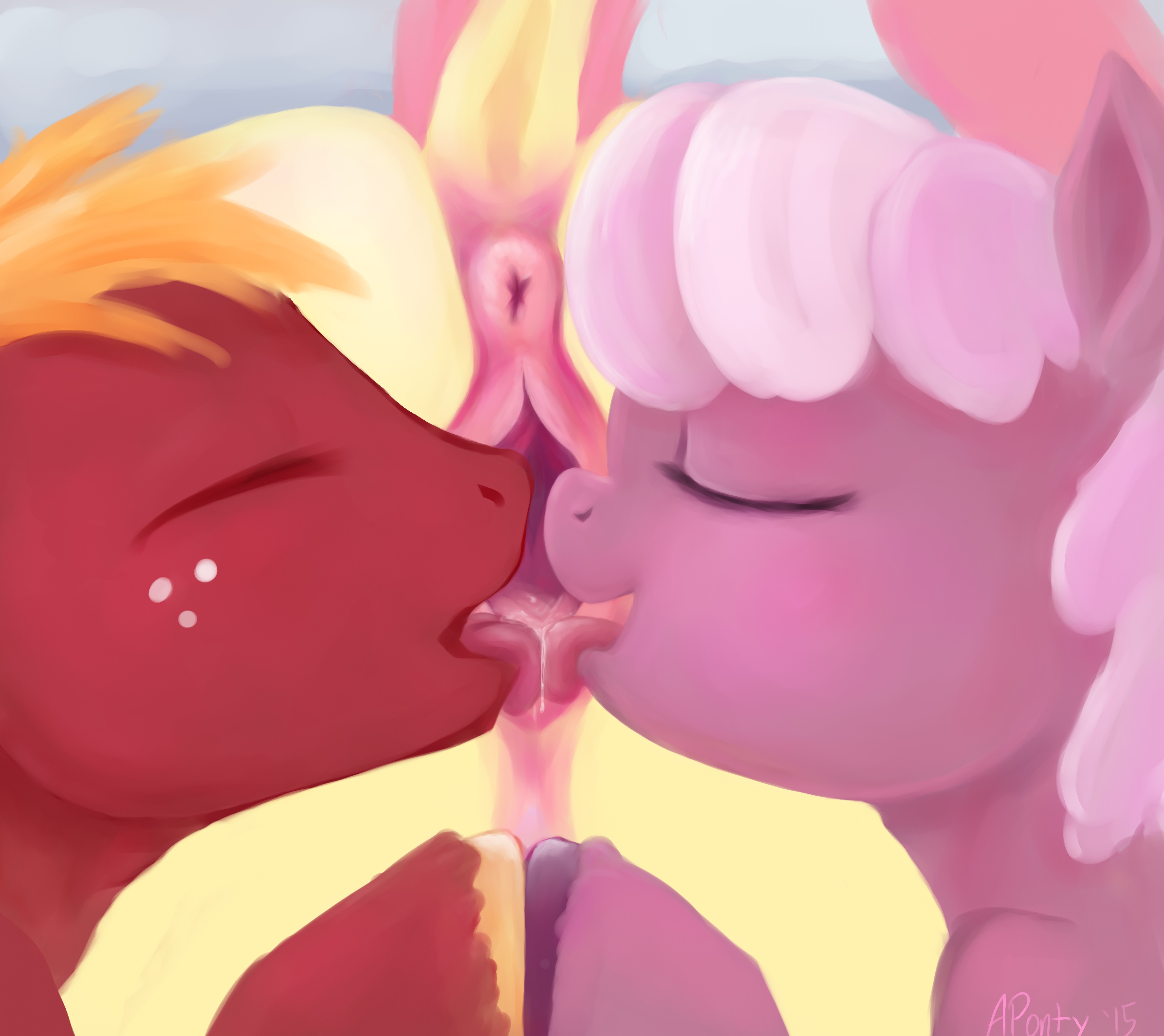Rule34 – If it exists, there is porn of it / aponty, big macintosh (mlp), cheerilee, fluttershy (mlp) / 146827