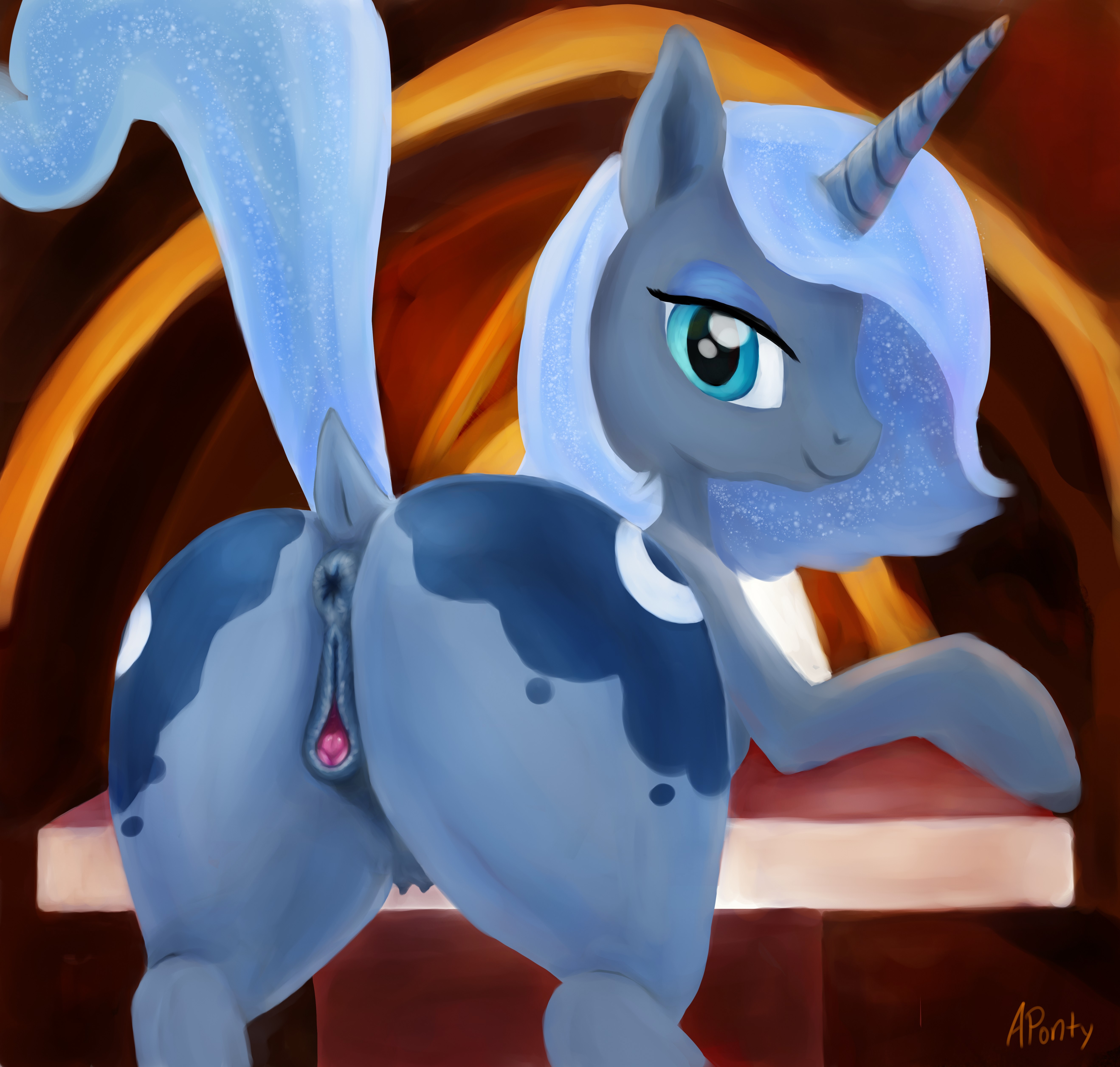 Rule34 – If it exists, there is porn of it / aponty, princess luna (mlp) / 146883