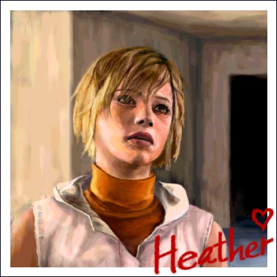 go3ze, heather mason, silent hill, silent hill (series), silent hill 3, lowres, blonde hair, short hair, solo