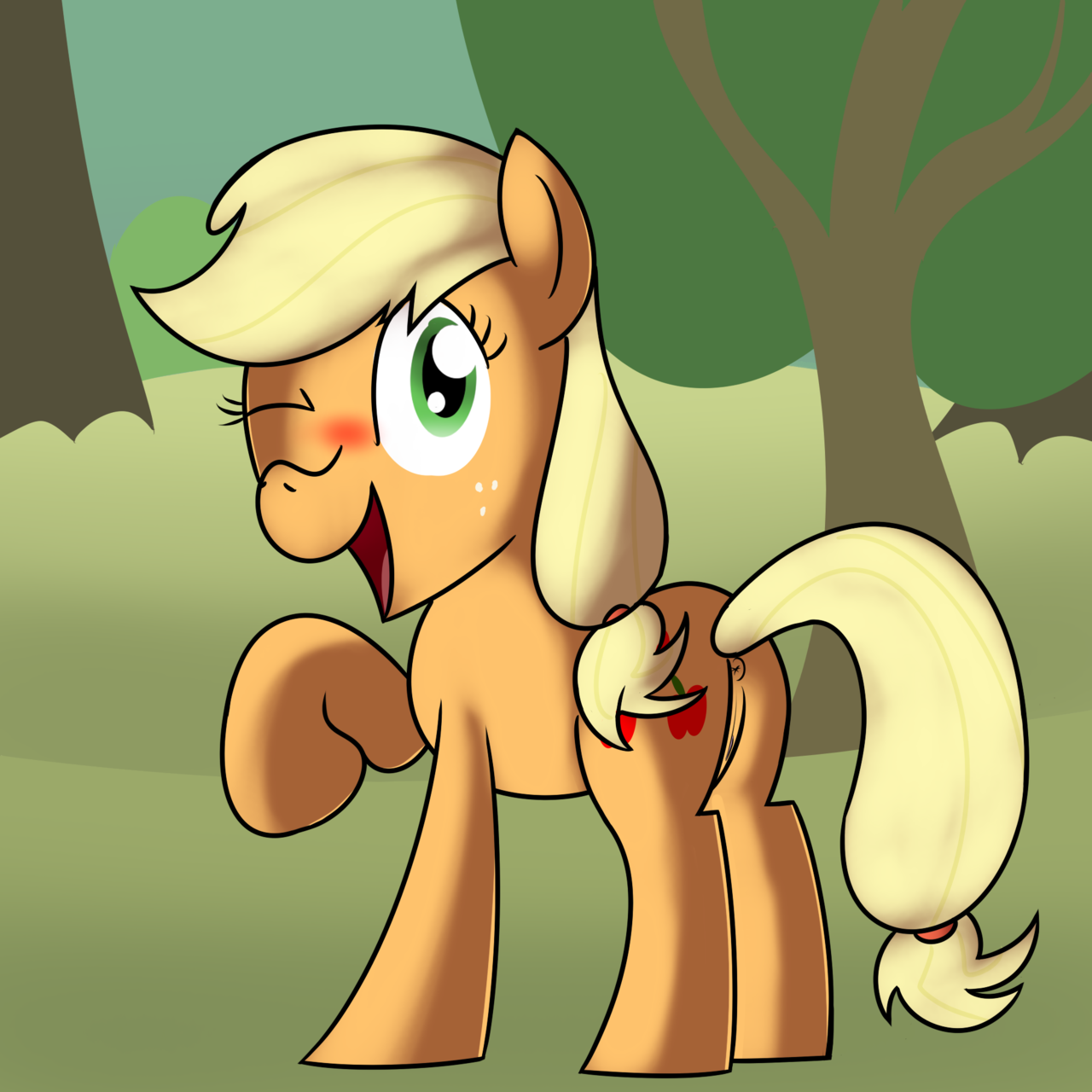 Rule34 – If it exists, there is porn of it / applejack (mlp) / 146938